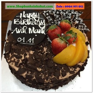 Bánh Sinh Nhật Socola - S483